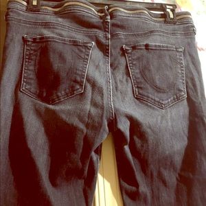 True religion women’s straight leg stretch